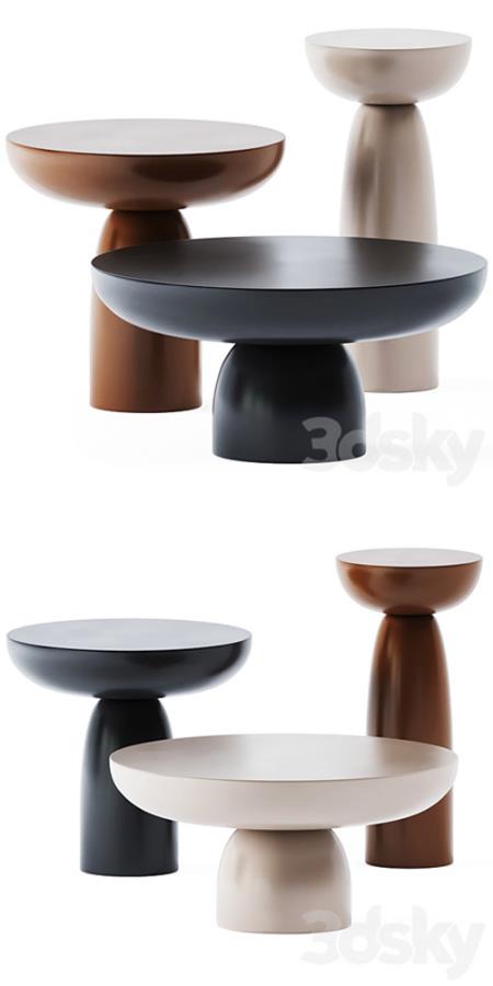 Metal Coffee Tables Olo by Mogg 3D Models
