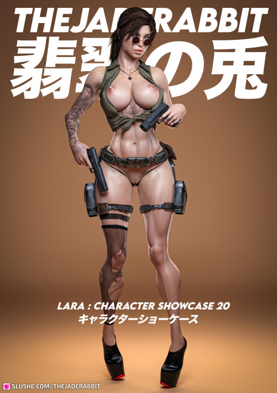 [Thejaderabbit] Character Showcase 22 - Lara Croft 3D Porn Comic