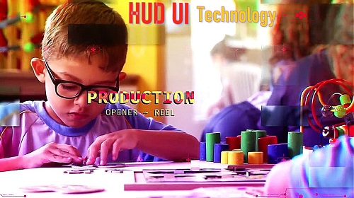 HUD UI Technology Opener 1211955 - Project for After Effects