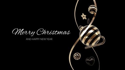 Videohive - 4K Christmas Looped Background 41029351