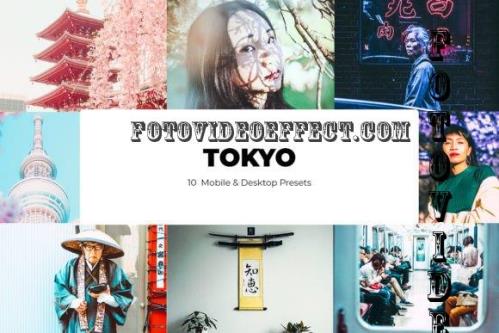 10 Tokyo Lightroom Presets - Mobile & Desktop