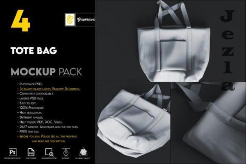 Tote bag Mockup - 7466009
