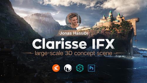 Wingfox – Clarisse IFX 3D Large Scale Concept Art Creation