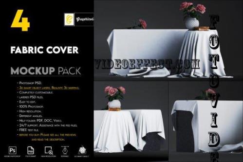 Fabric cover Mockup - 7466038