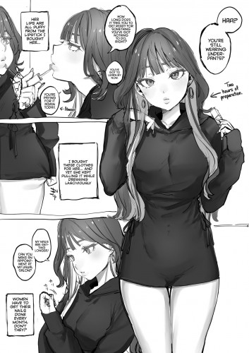The Story of a Domineering Neet Feeding His Girlfriend Hentai Comic