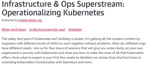 Infrastructure and Ops Superstream Operationalizing Kubernetes