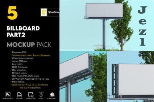 Billboard Mockup vol2 - 7466111