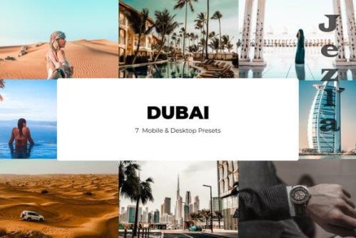 7 Dubai Lightroom Presets - Mobile & Desktop