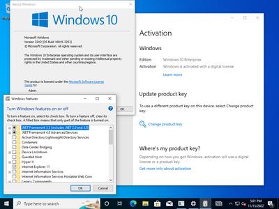 Windows 10 Enterprise 22H2 build 19045.2251 Preactivated Multilingual November 2022 (x64) 