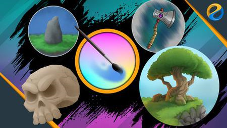 Digital painting with Krita 5.0 intermediate level