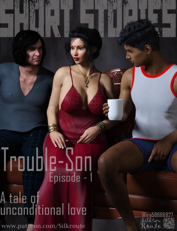 Ira Ram - Short Stories - Trouble-son - Episode 1 - Complete 3D Porn Comic