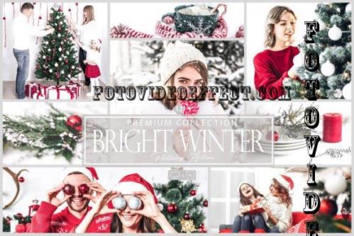 12 Photoshop Actions, Bright Winter Ps