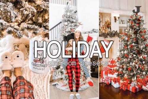 6 Holiday Mobile Lightroom Presets