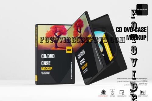 CD DVD Case Mockup