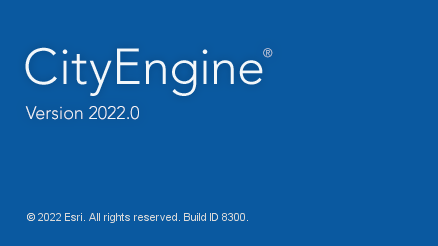 Esri CityEngine 2022.0.8300 (x64)