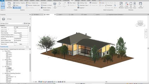 Revit Architecture-3D Architectural Design Beginner