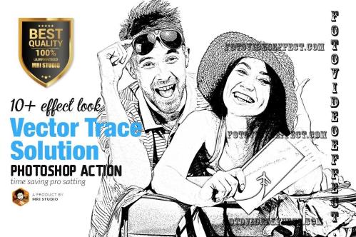 Vector Trace Solution Action - 1590563