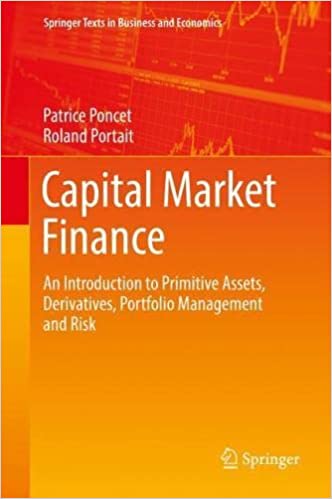 Capital Market Finance An Introduction to Primitive Assets, Derivatives, Portfolio Management and Risk