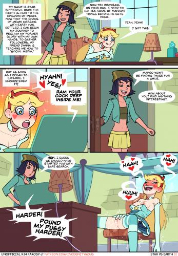 Incognitymous - Star vs Earth (Star vs. the Forces of Evil) Porn Comic