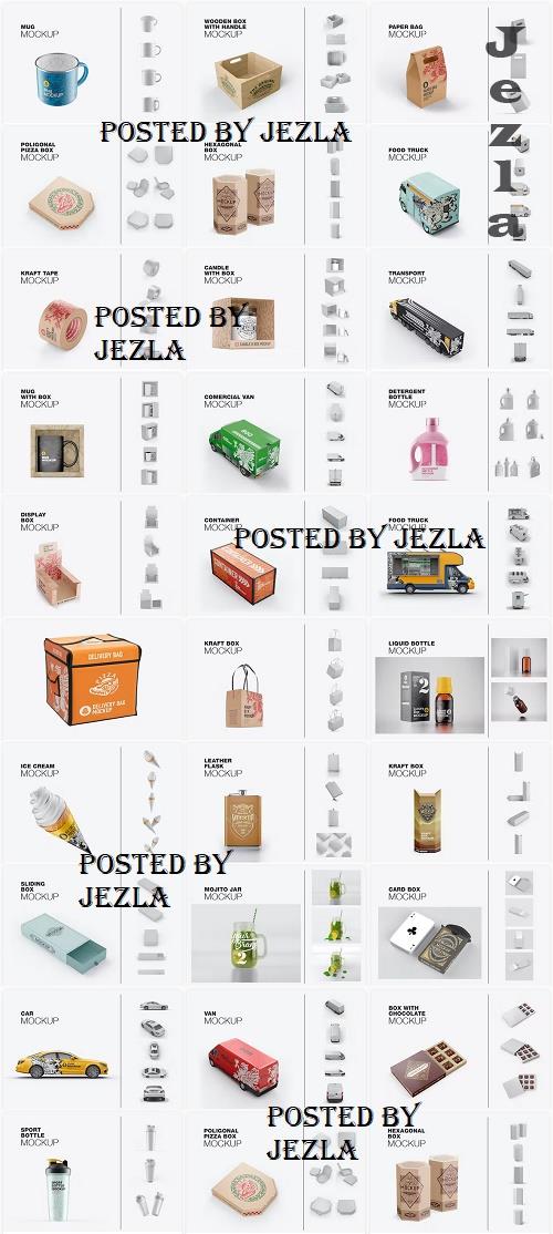 Roverto Shop Mockup Bundle 41 - 28 Premium Graphics