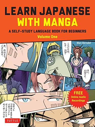 Learn Japanese with Manga Volume One A Self-Study Language Book for Beginners