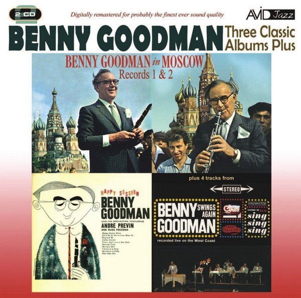 Benny Goodman - Three Classic Albums Plus (2013) 2CD Lossless