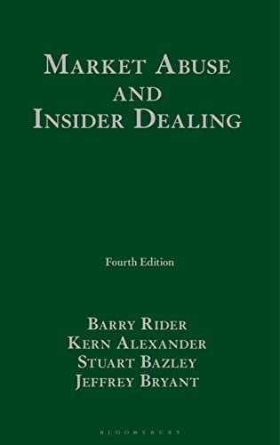 Market Abuse and Insider Dealing, 4th Edition
