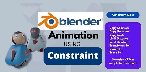 Blender Animation using Constrain function
