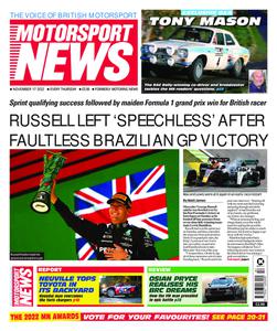 Motorsport News - November 17, 2022