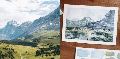 Watercolor Landscapes for Beginners How to Paint What You See