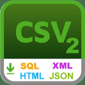 CSV Converter Pro 2.2  macOS 728f1a79556e68954802a50042f22f17