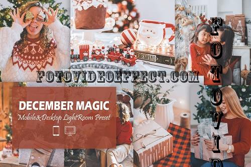 12 December Magic Mobile & Desktop Lightroom Presets - 2289212