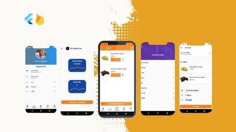 Flutter & Firebase Build Multi Grocery Store App & Admin Panel