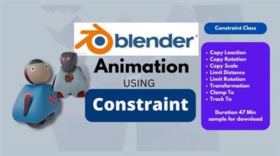 Blender Animation Using Constrain  Function