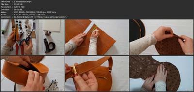 Ultimate Leather Craftings Master Class: Easily Sewing A  Bag 11c81bebe0a8462ada6f39f6eaf21e5e