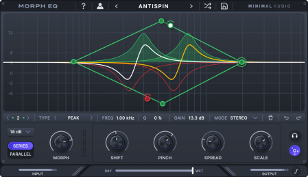 Minimal Audio Morph EQ v1.0.1 macOS