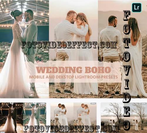 Wedding Boho Lightroom Presets Dekstop and Mobile