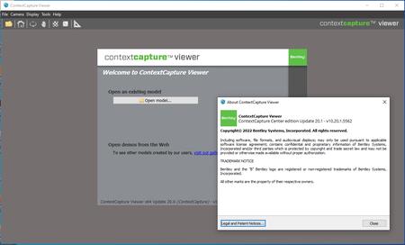 ContextCapture Center CONNECT Edition Update 20.1 (10.20.1.5562)