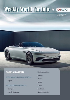 Weekly World Car Info - Issue 45 2022