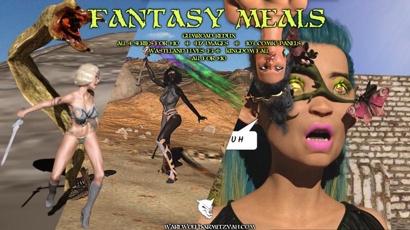 Wwbmvore - Fantasy Meals Redux 3D Porn Comic