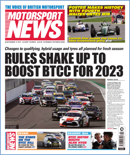 Motorsport News - November 10, 2022