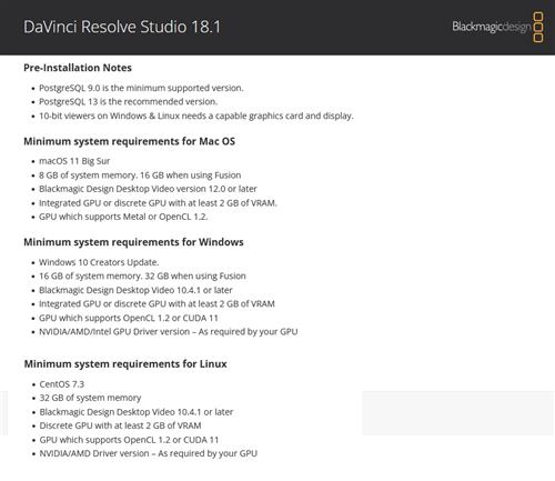 Blackmagic Design DaVinci Resolve Studio 18.1.0 Linux