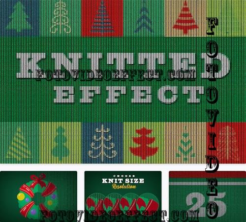 Christmas Sweater Knitted Effect - SH4BPVP