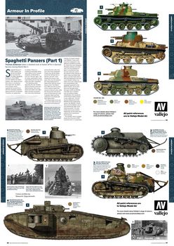Подборка статей по бронетанковой технике и боевым раскраскам из журнала Military Modelcraft International 2022