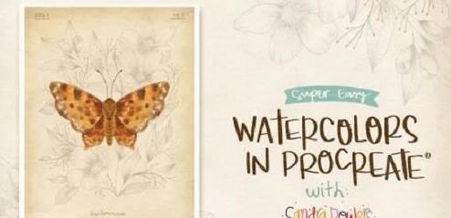 Easy Procreate Watercolors – Create a Stylized Scientific Illustration