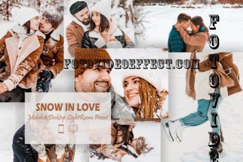12 Snow In Love Mobile & Desktop Lightroom Presets, Winter - 2290519