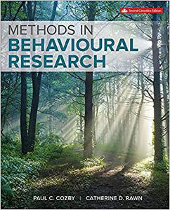 Methods in Behavioural Research 