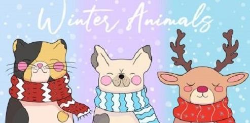 Drawing Winter Animals in Adobe Photoshop