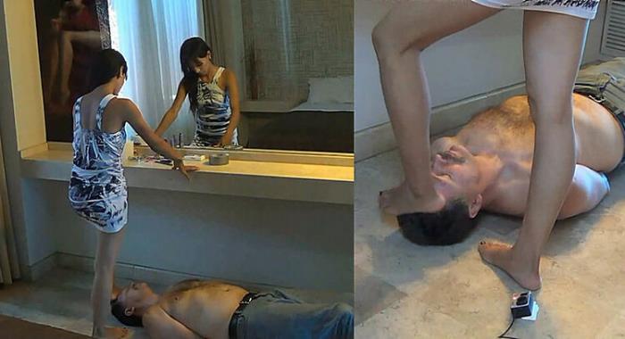 Diana - Foot Toilet Carpet for two Part 1 (FullHD 1080p) - Dom Princess - [2022]