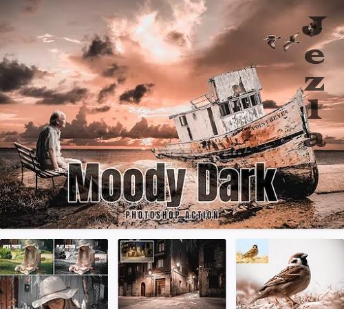 Moody Dark - Photoshop Action - TKAHUM3